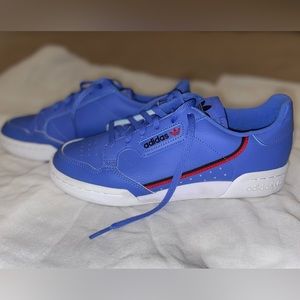 Purple Adidas sneakers size 6